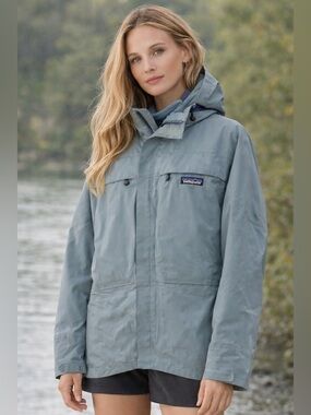 ✨ Patagonia Vintage SST Fly Fishing Jacket Women’s L‎ 🌊✨